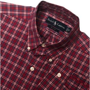 Ralph Lauren Plaid Long Sleeve “Blake” Shirt